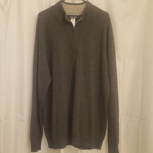 Patagonia Zip Up Sweatshirt 100% Cashmere XXL